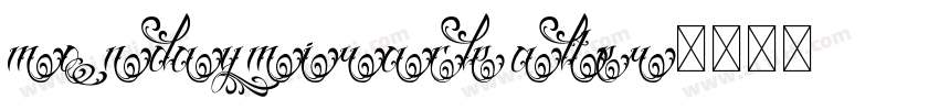 Monday Miracle Alter字体转换